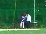 Voyeur Taping Japanese Couple Outdoor Sex 1