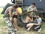Russian Country Orgy