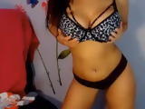 Curvy Teen Doing A Striptease