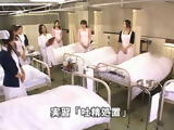 Japanese Nurses Practice Tekoki Giving To Their Patients CFNM