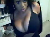 Huge Ebony Webcam Tits