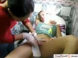 Blonde Teen Goes For A Brazillian Waxjob