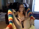 Small Boobed Hottie Teasing On Webcam