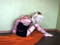 Tall amateur slave in extreme bdsm