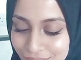 Hijabi cute teen girl