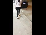 hijab Egyptian girl shaking her ass in public