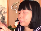 Extraordinary japanese Yuri Sakurai get fucked in mouth