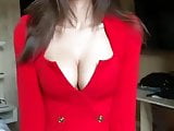 Emily Ratajkowski - busty in red outfit 2-21-2020