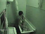 Tinder hookup fuck in bathroom - hidden cam