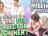 DEBT4k. Collector asked about his wife to fuck her ass 