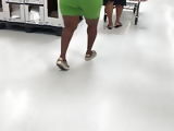 Big booty candid short lady thick ass