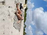 Haulover Beach Beautiful Topless Girl 
