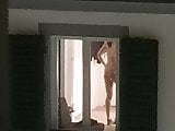 Neighbor window changing shower topless ass 
