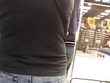 Candid Pawg Skintight Shaped Jeans Ass
