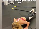 Joanna JoJo Levesque working out