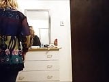 My Dutch mom undressing for hidden cam 1