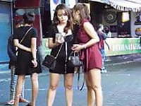 Pattaya Walking Street Nightlife and ladyboy,Thailand 2020