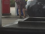 Bbw Goddess At Gas Pump
