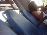 Gostosa no onibus