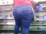 Phat ass lady at the store